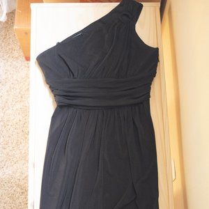 Black Single Strap formal dress Size 8P